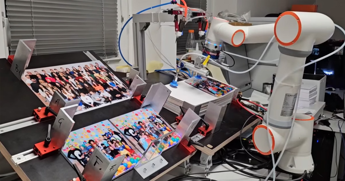 Robotska ruka revolucionira izradu školskih fotografija